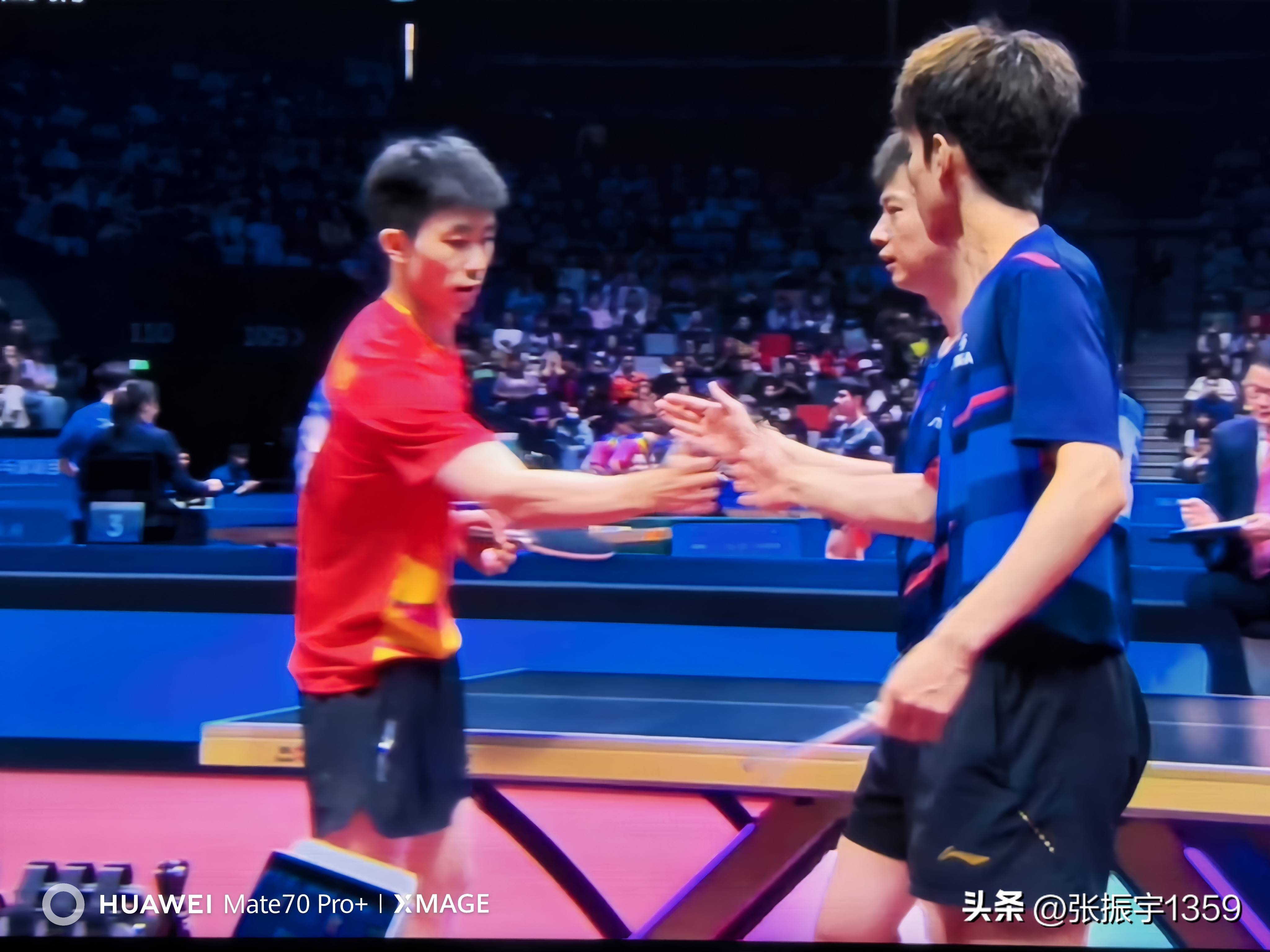 韩国乒乓球队绝地反击比利时乒乓球队，许昕制霸全场